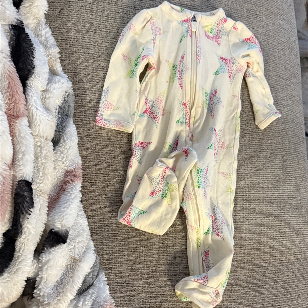 Colorful Star Print Kids One Piece